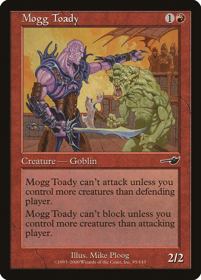 Mogg Toady 95/143 (Nemesis) 