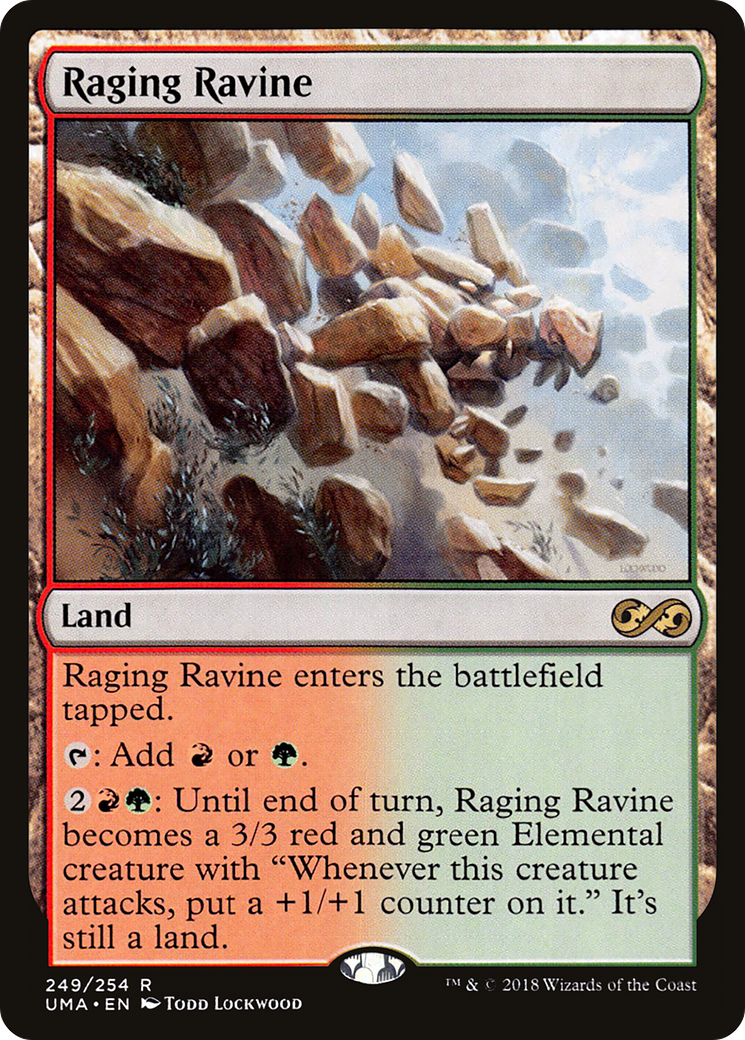 Raging Ravine [Ultimate Masters] Foil