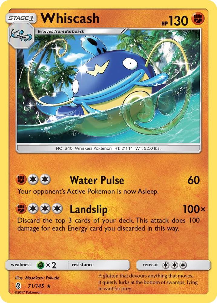 Whiscash 71/145 (SM - Guardians Rising) 