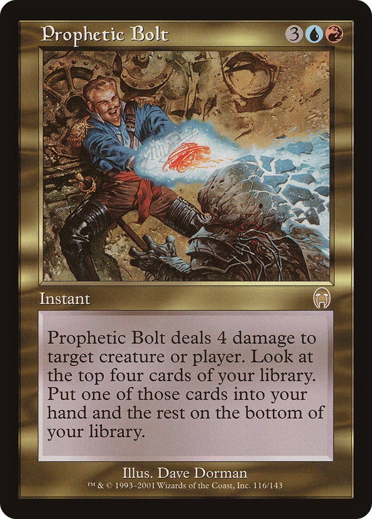 Prophetic Bolt [Apocalypse] Foil