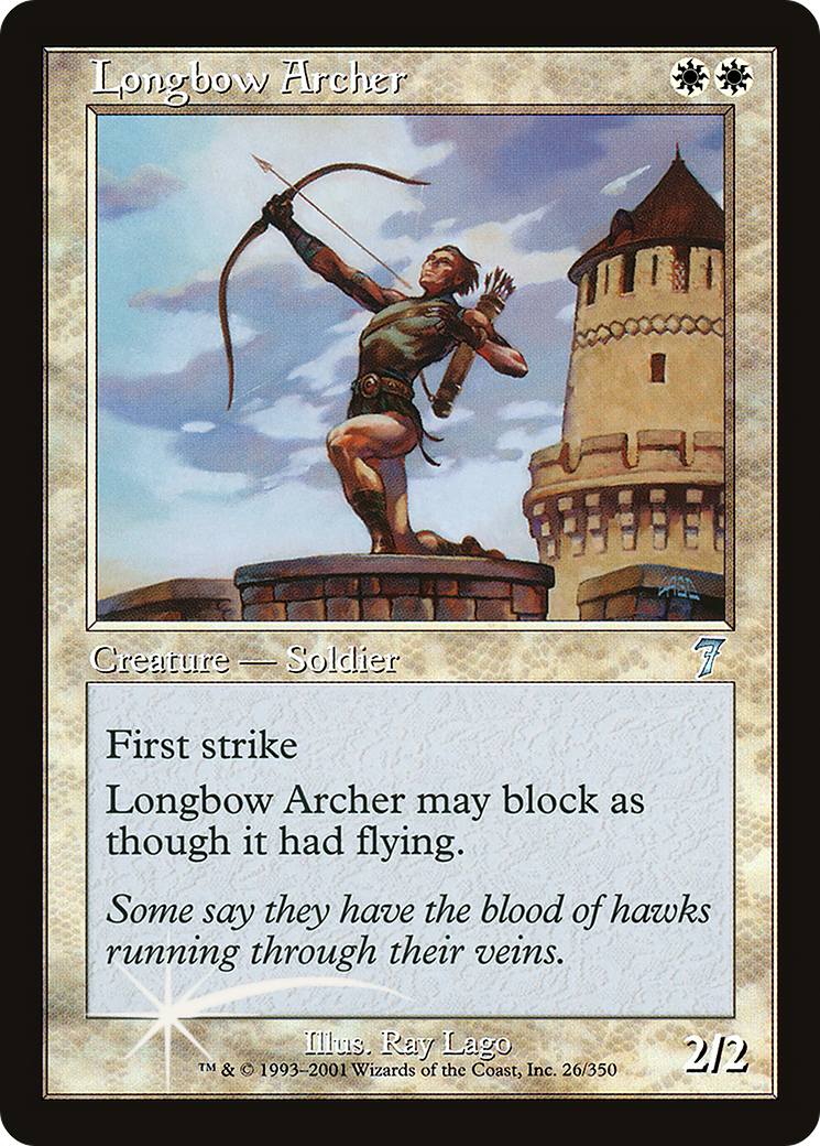 Longbow Archer [Seventh Edition] Foil