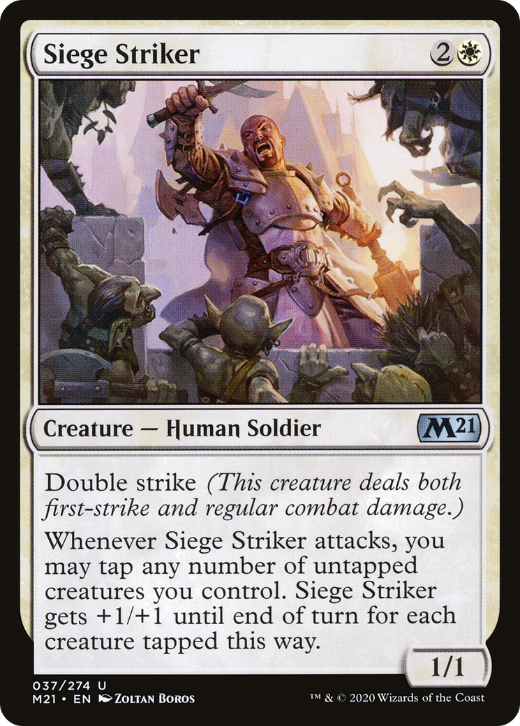 Siege Striker [Core Set 2021] Foil