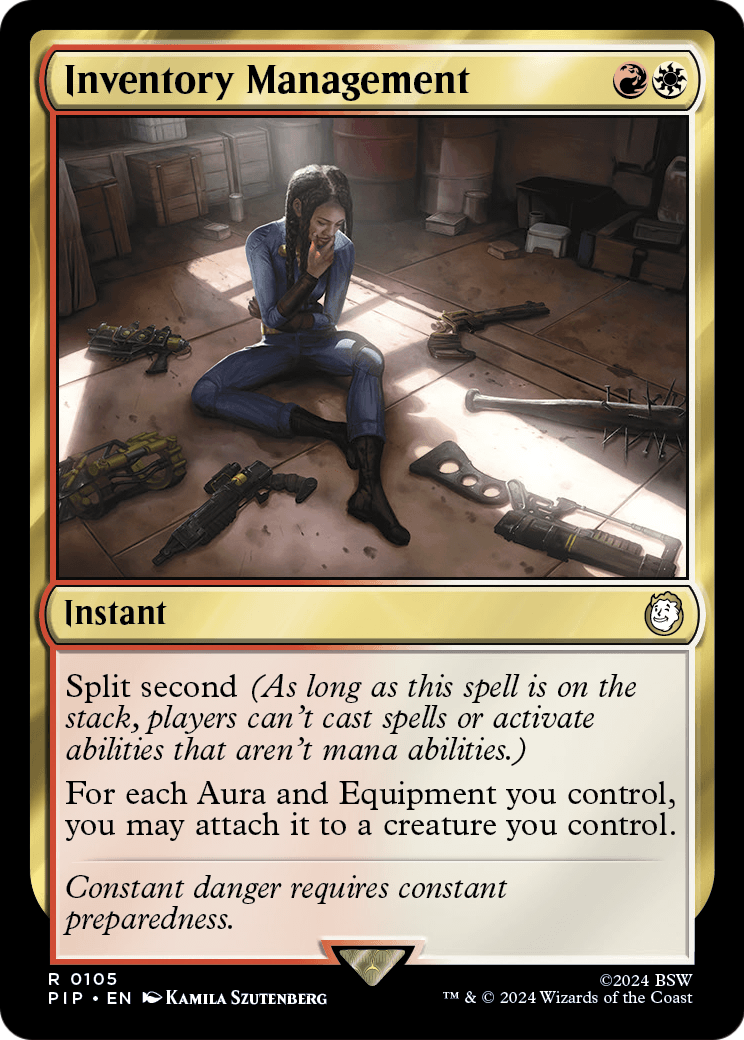 Inventory Management [Fallout] Foil