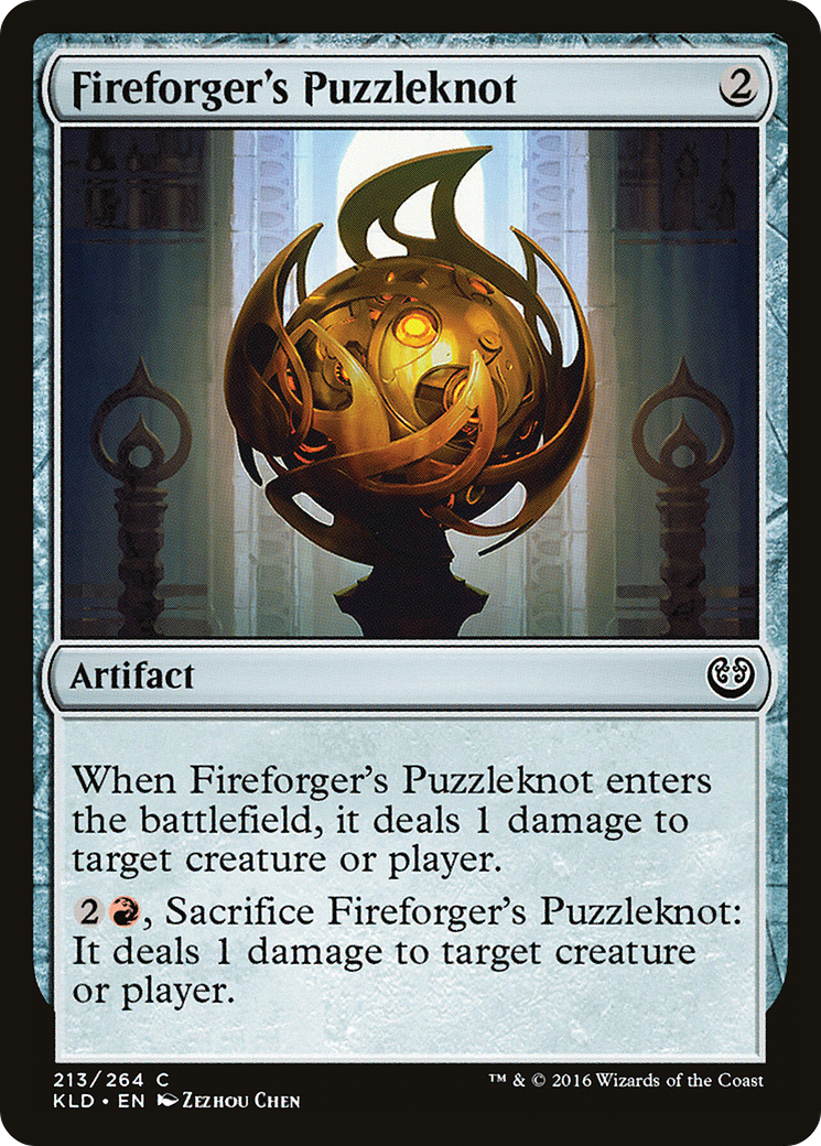 Fireforger's Puzzleknot [Kaladesh] Foil