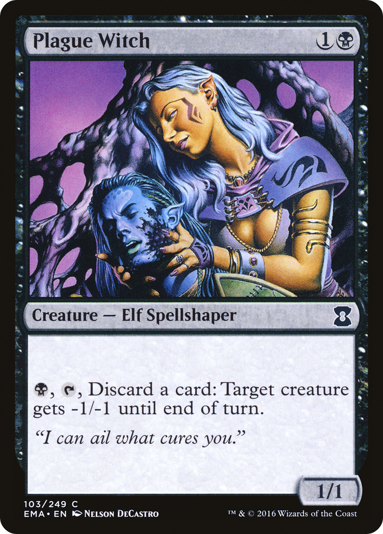 Plague Witch [Eternal Masters] Foil