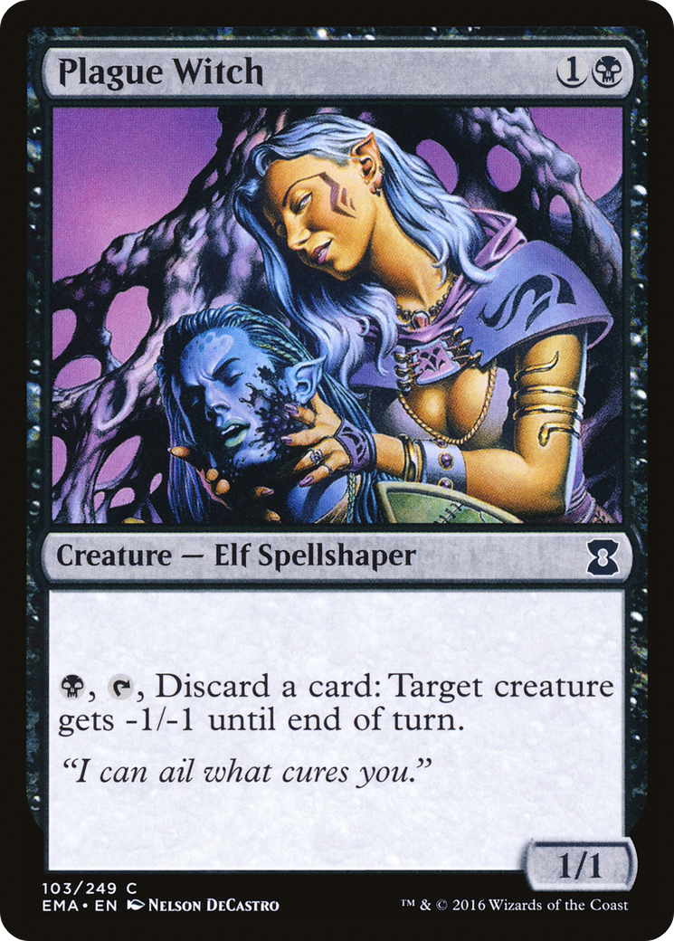 Plague Witch [Eternal Masters] Foil