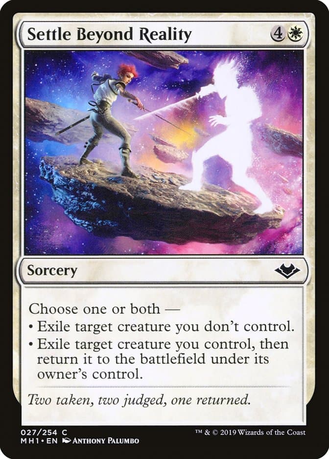Settle Beyond Reality [Modern Horizons] Foil