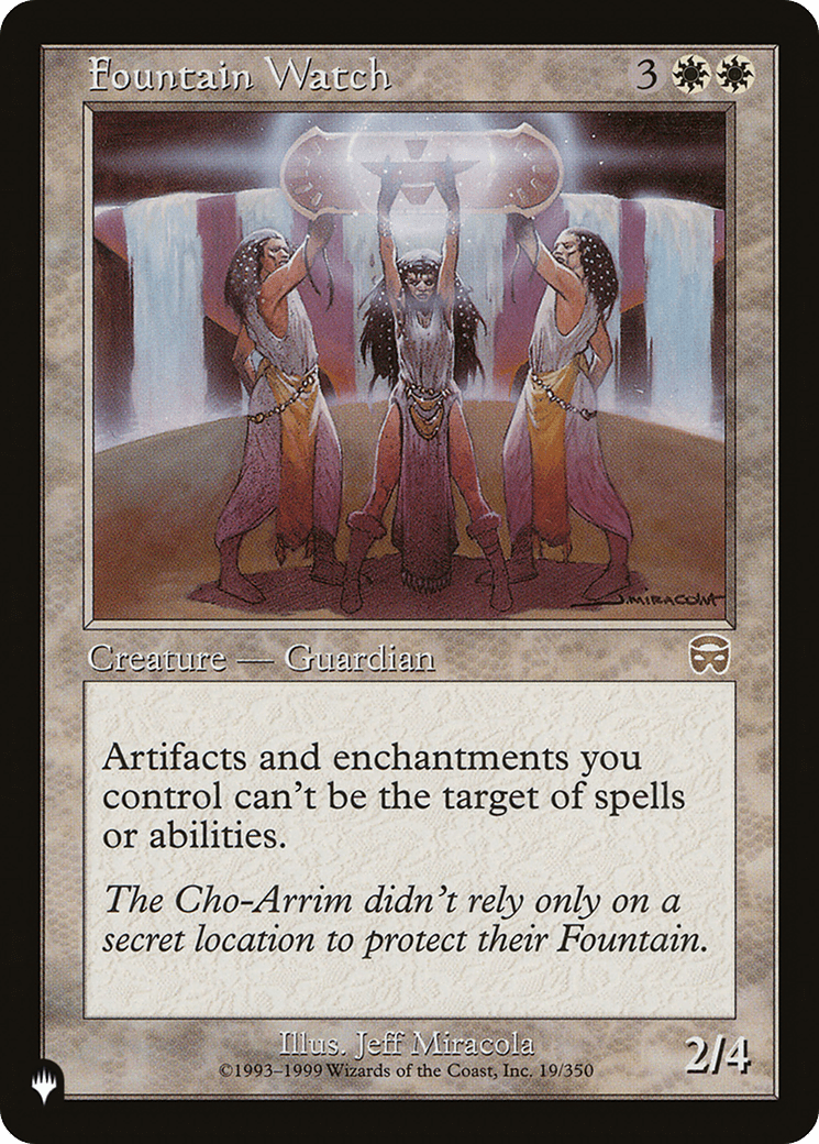 Fountain Watch |  (MMQ-19) [The List]
