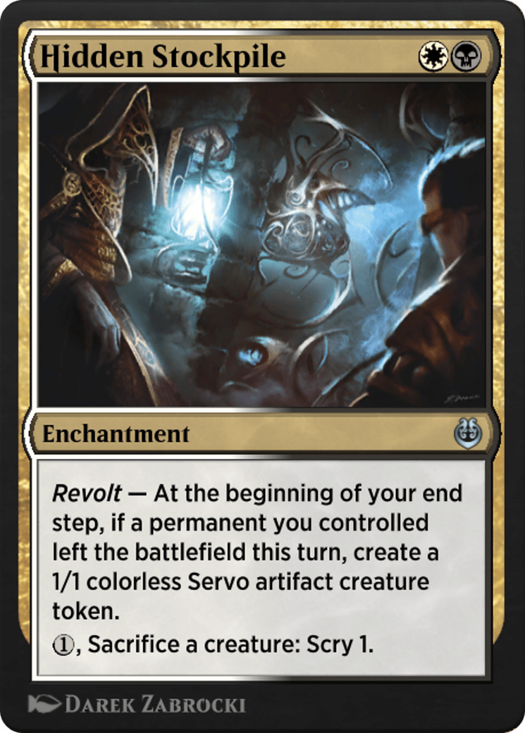 Hidden Stockpile (KLR-197) - Kaladesh Remastered