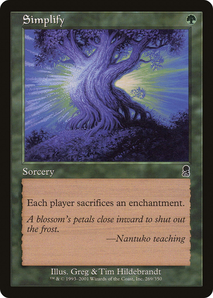 Simplify [Odyssey] Foil