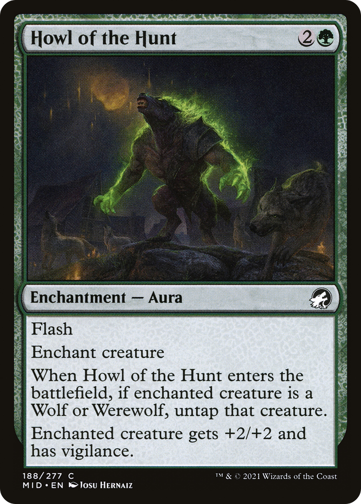 Howl of the Hunt [Innistrad: Midnight Hunt] Foil