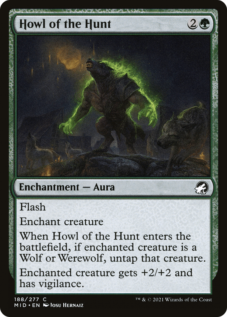 Howl of the Hunt [Innistrad: Midnight Hunt] Foil