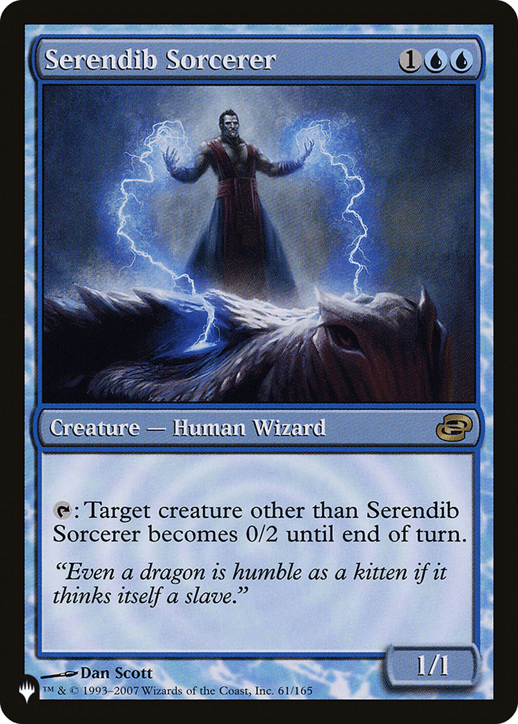 Serendib Sorcerer |  (PLC-61) [The List]