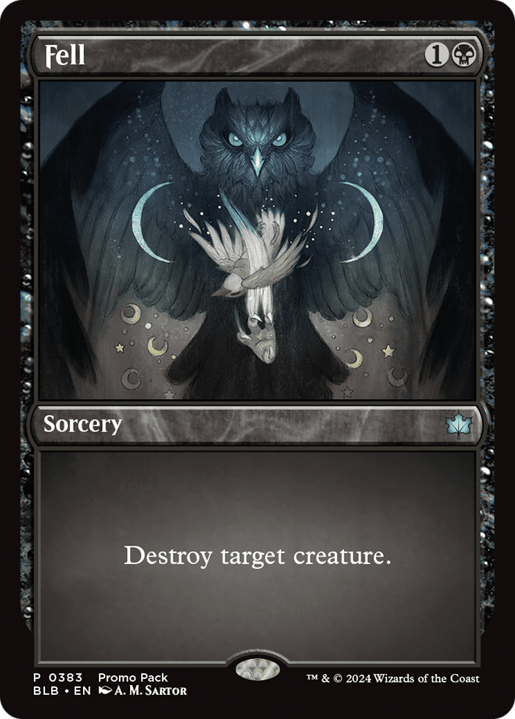 Fell [Bloomburrow Promos] Foil
