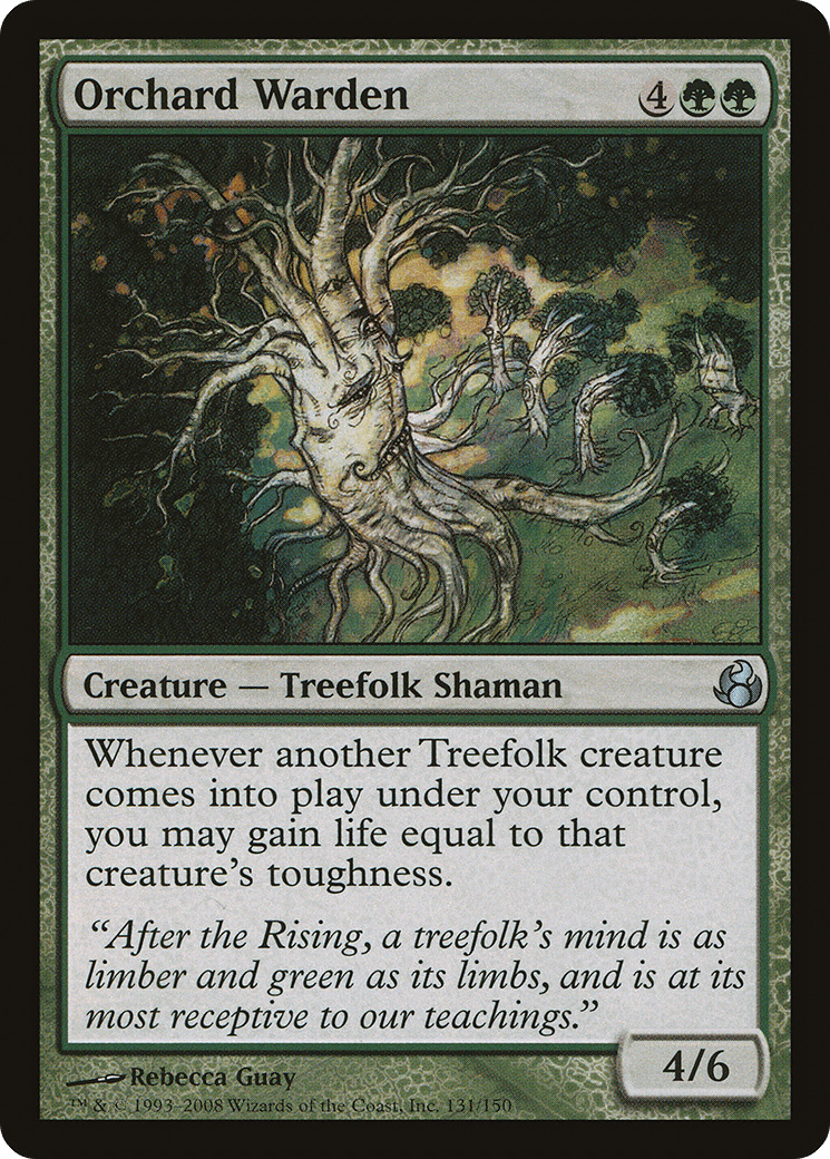 Orchard Warden [Morningtide] Foil