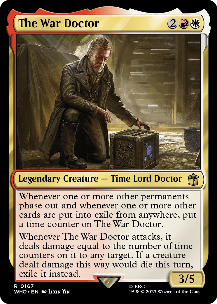 The War Doctor [Doctor Who] Foil