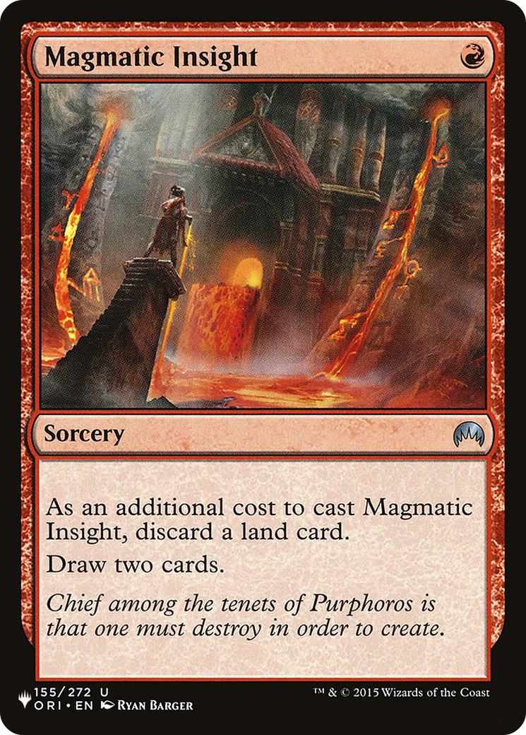 Magmatic Insight |  (ORI-155) [The List]
