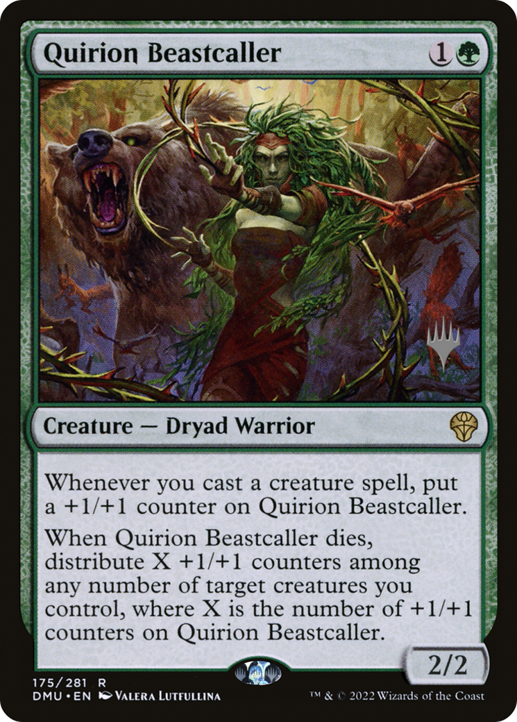 Quirion Beastcaller (Promo Pack) [Dominaria United Promos] Foil