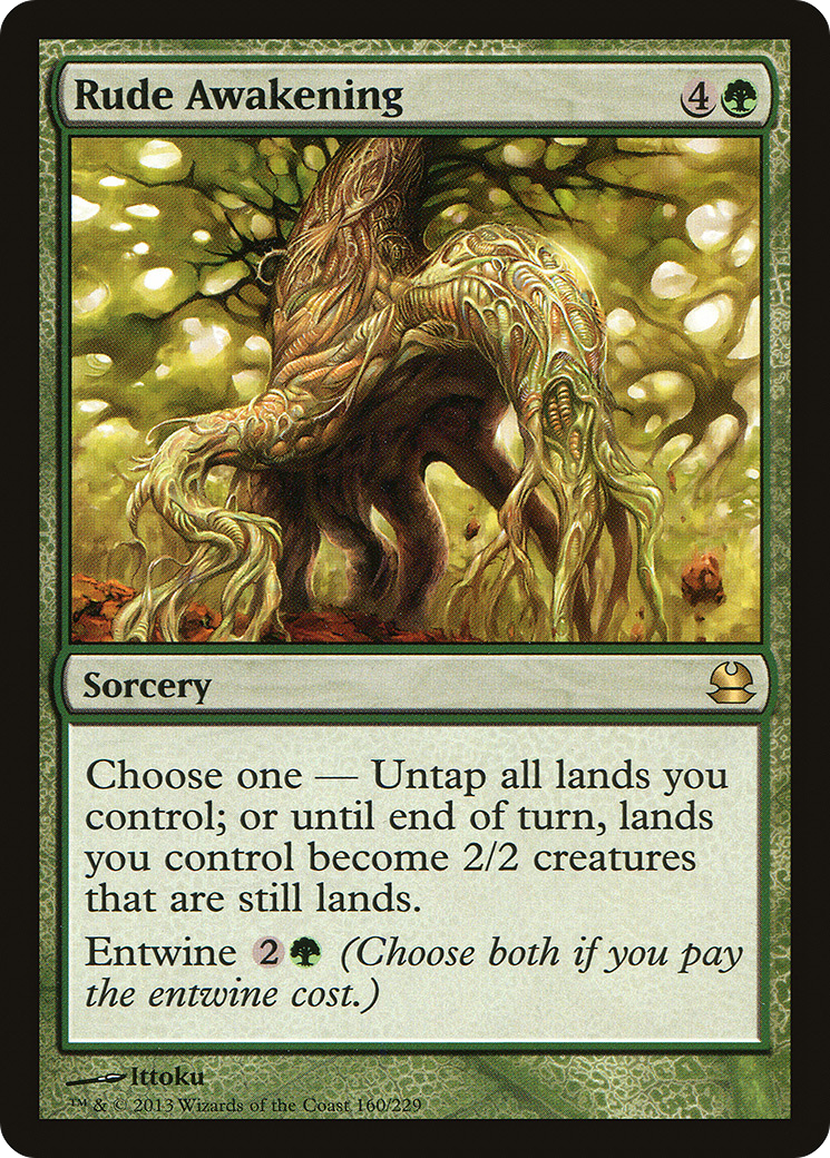 Rude Awakening [Modern Masters] Foil