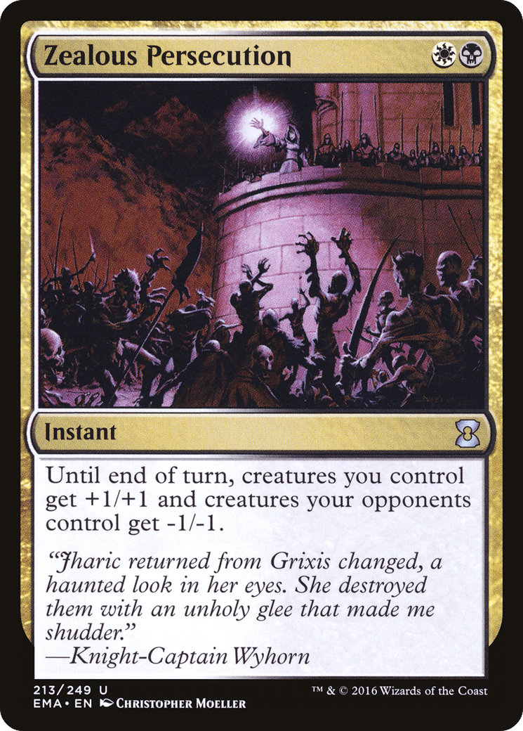 Zealous Persecution [Eternal Masters] Foil