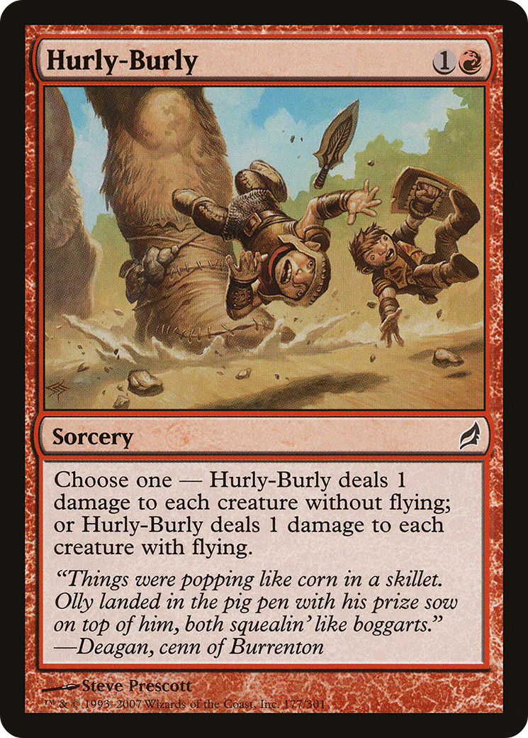 Hurly-Burly [Lorwyn] Foil