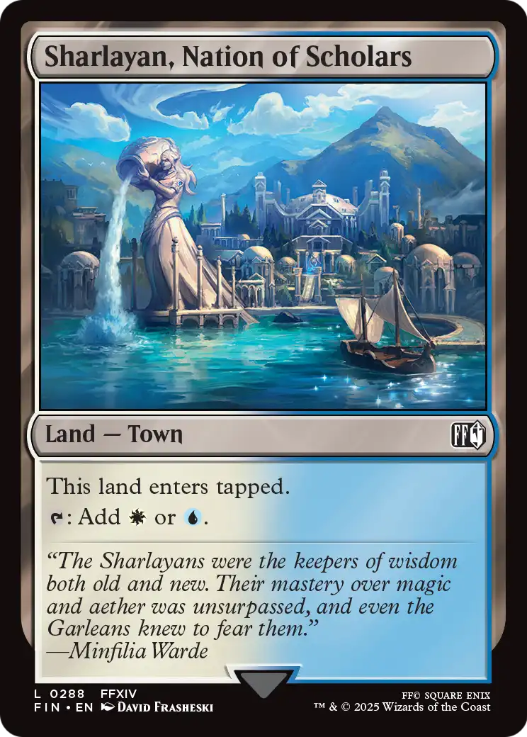 Sharlayan, Nation of Scholars (288) [FINAL FANTASY]  Foil