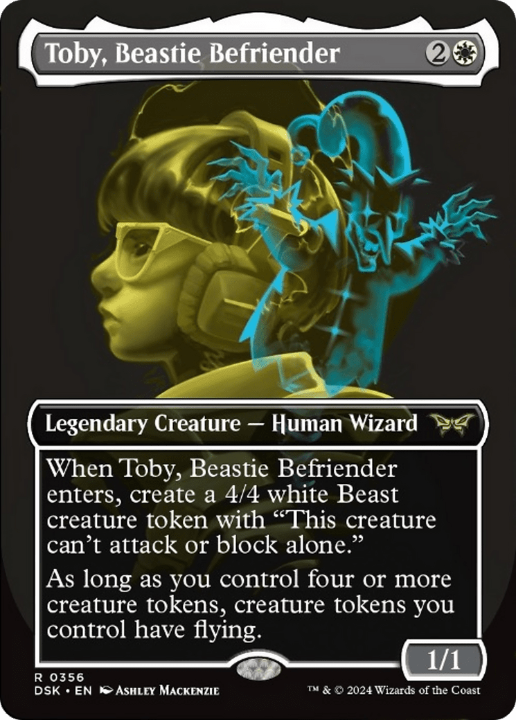 Toby, Beastie Befriender (Showcase) [Duskmourn: House of Horror] Foil