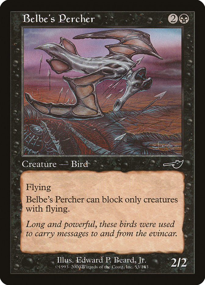 Belbe's Percher 53/143 (Nemesis) 