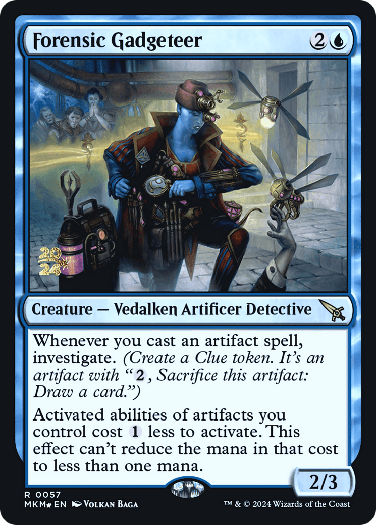 Forensic Gadgeteer [Murders at Karlov Manor Prerelease Promos]