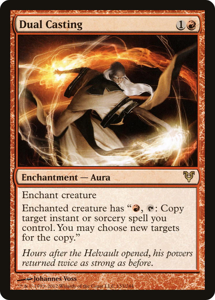 Dual Casting [Avacyn Restored] Foil