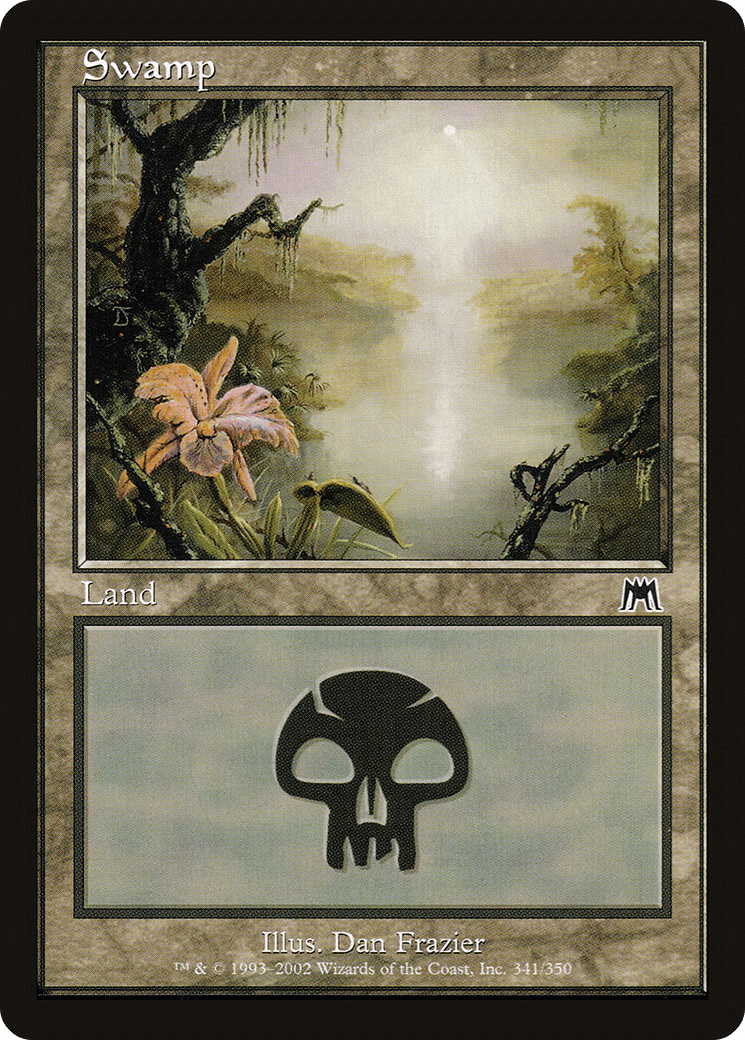 Swamp (341) [Onslaught] Foil