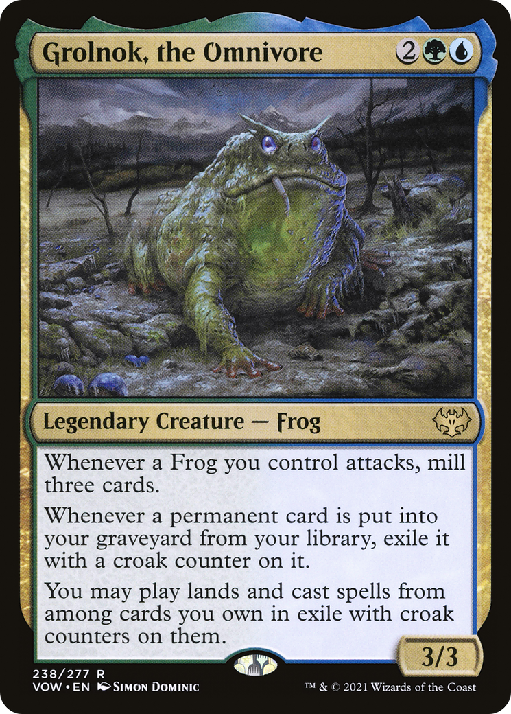 Grolnok, the Omnivore [Innistrad: Crimson Vow] Foil