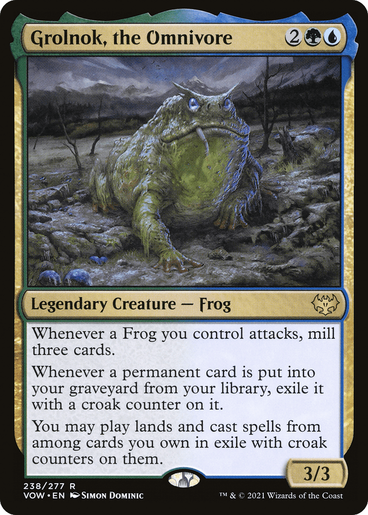 Grolnok, the Omnivore [Innistrad: Crimson Vow] Foil