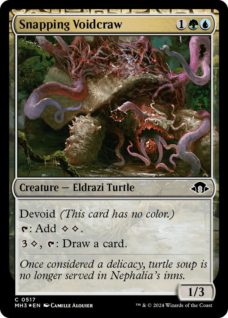 Snapping Voidcraw (Ripple Foil) [Modern Horizons 3]