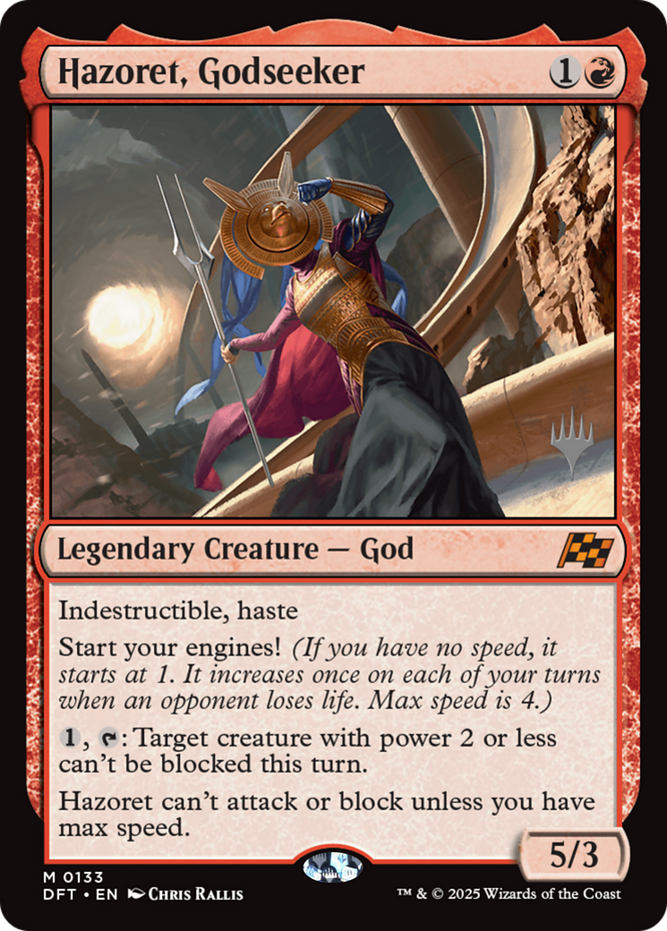 Hazoret, Godseeker (133) [Promo Pack: Aetherdrift]