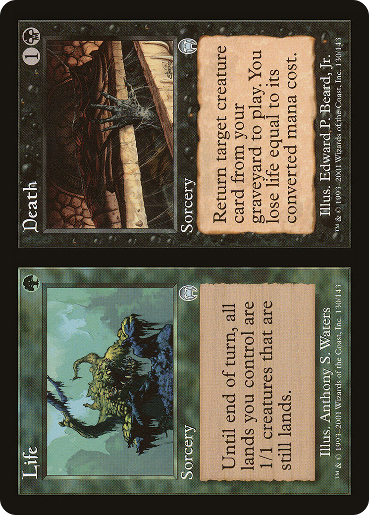 Life // Death [Apocalypse] Foil