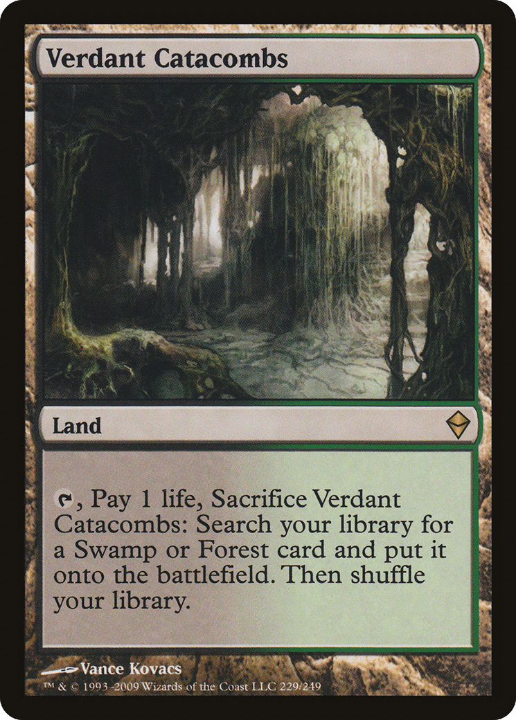 Verdant Catacombs [Zendikar] Foil