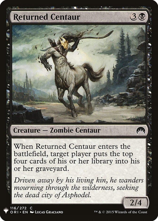 Returned Centaur |  (ORI-116) [The List]