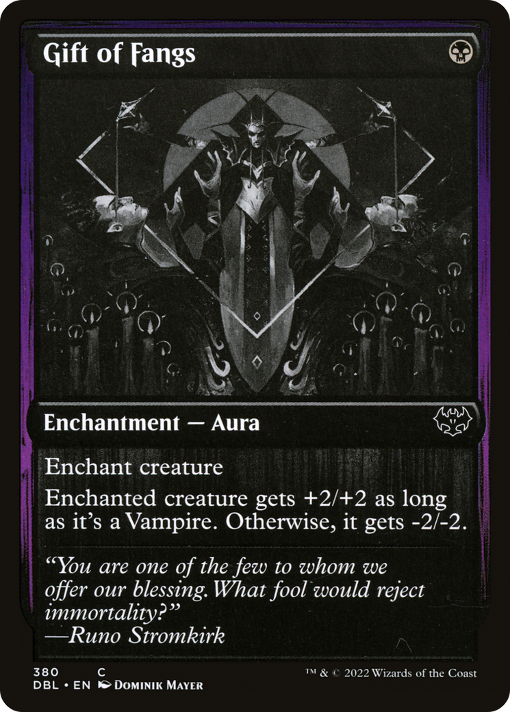 Gift of Fangs [Innistrad: Double Feature] Foil