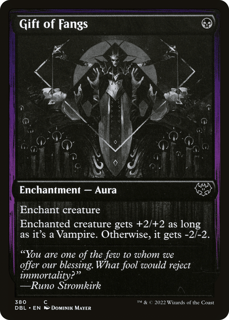 Gift of Fangs [Innistrad: Double Feature] Foil