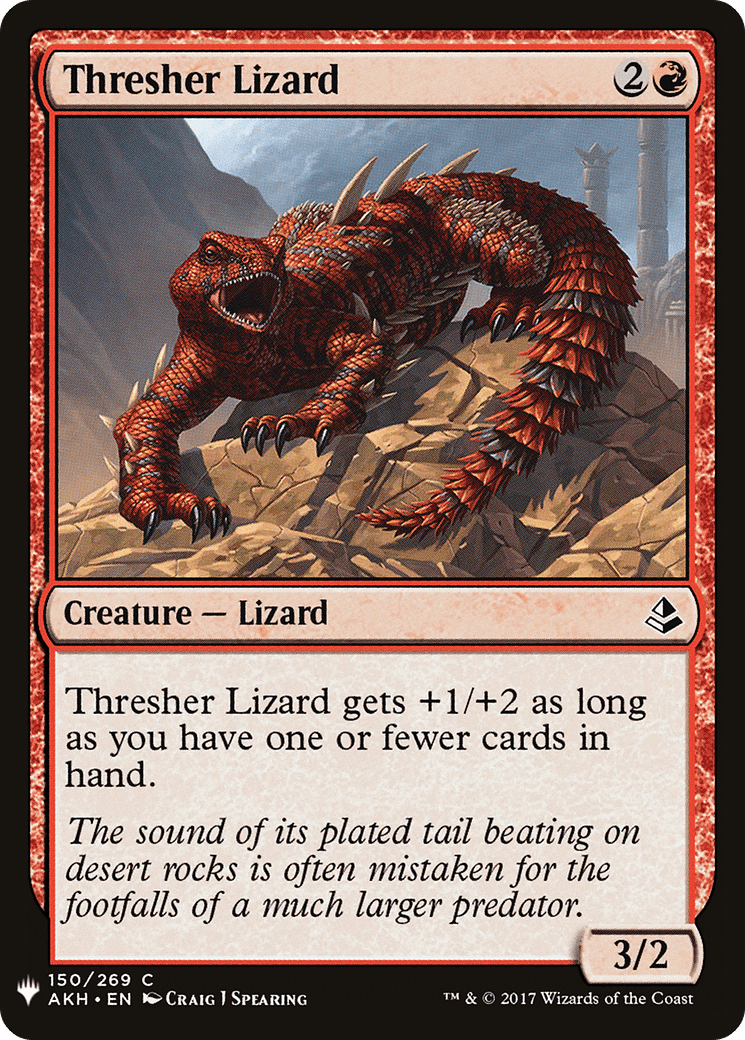 Thresher Lizard |  (AKH-150) [The List]