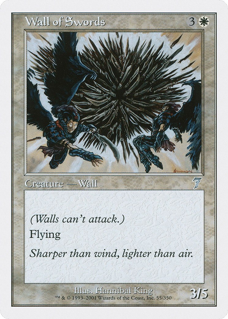 Wall of Swords (7ED-055) - Seventh Edition