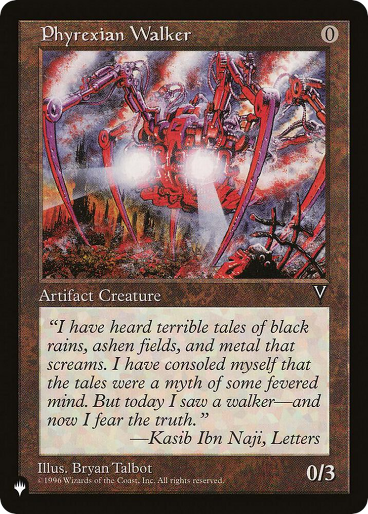 Phyrexian Walker |  (VIS-152) [The List]