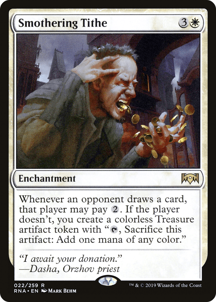 Smothering Tithe [Ravnica Allegiance] Foil