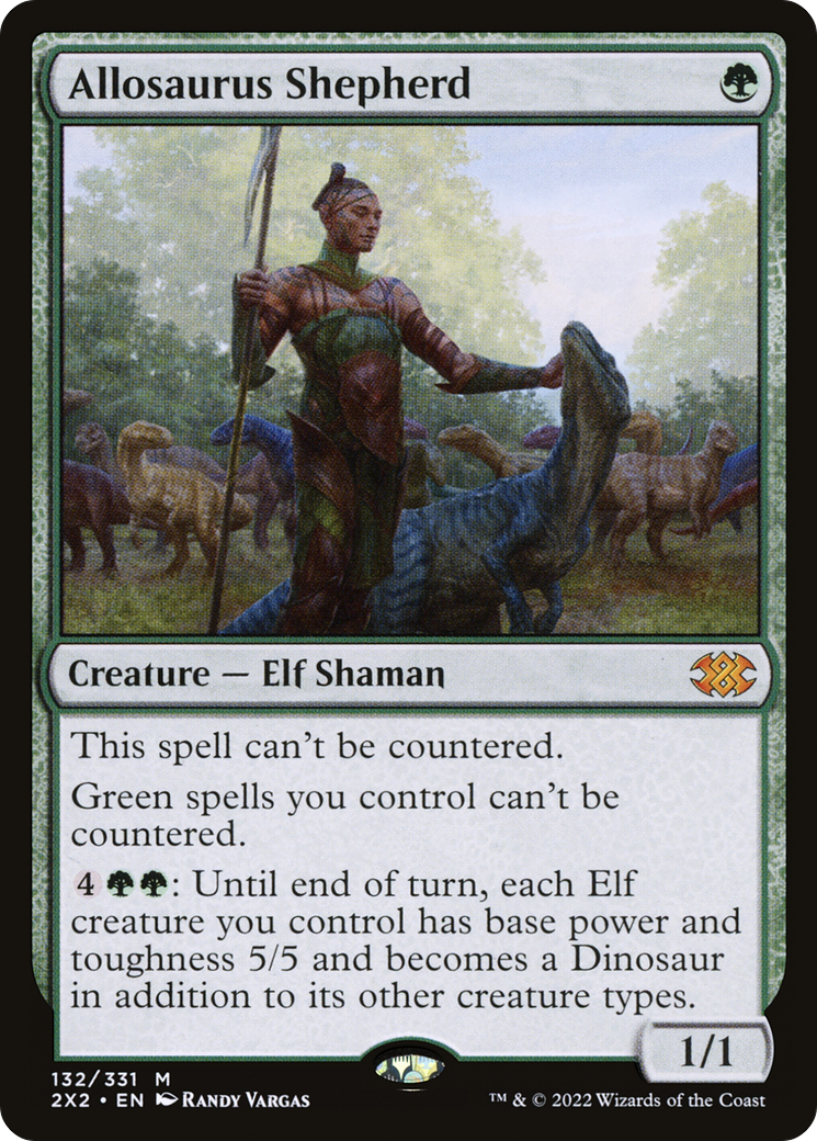 Allosaurus Shepherd [Double Masters 2022] Foil