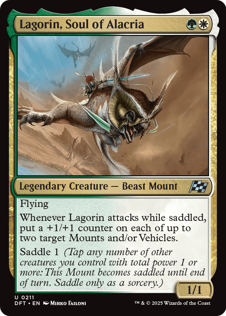 Lagorin, Soul of Alacria |  Foil (211) [Aetherdrift]