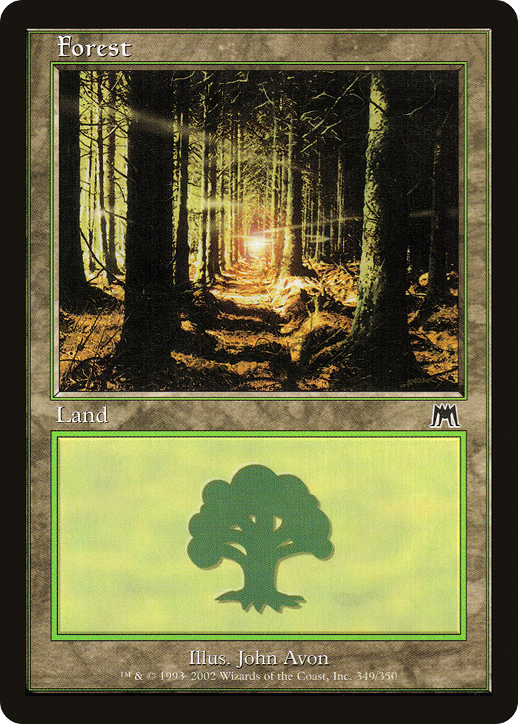 Forest (349) [Onslaught] Foil