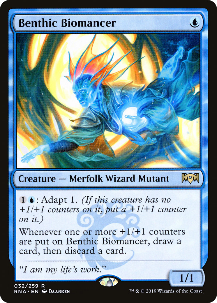 Benthic Biomancer [Ravnica Allegiance] Foil