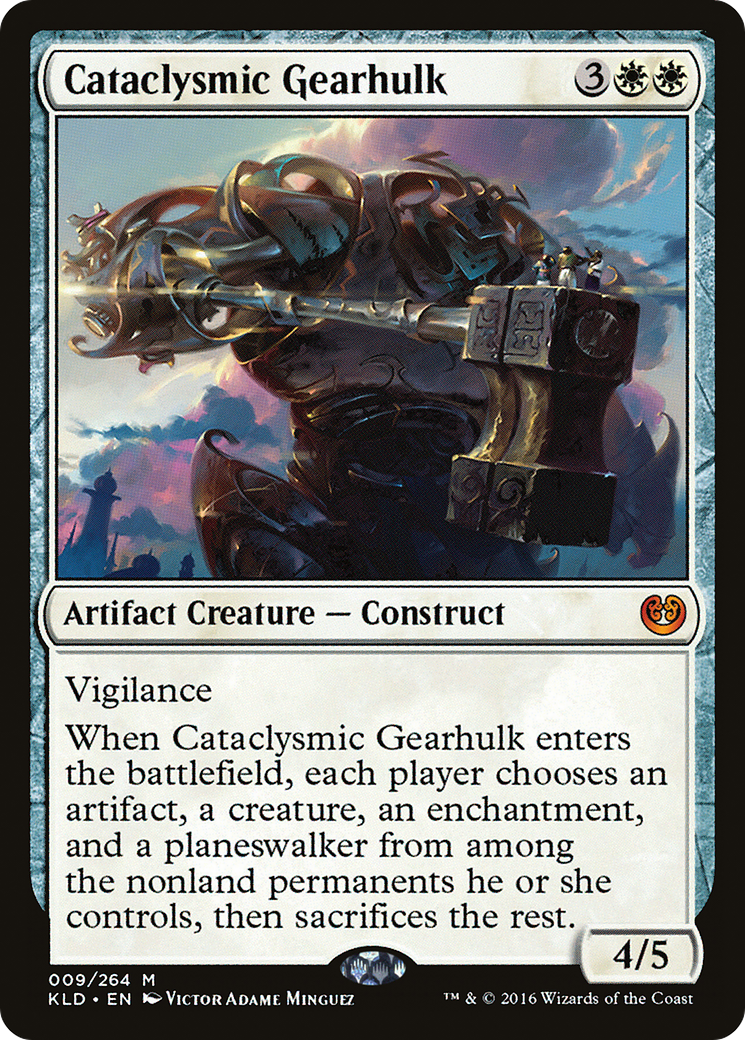 Cataclysmic Gearhulk [Kaladesh] Foil