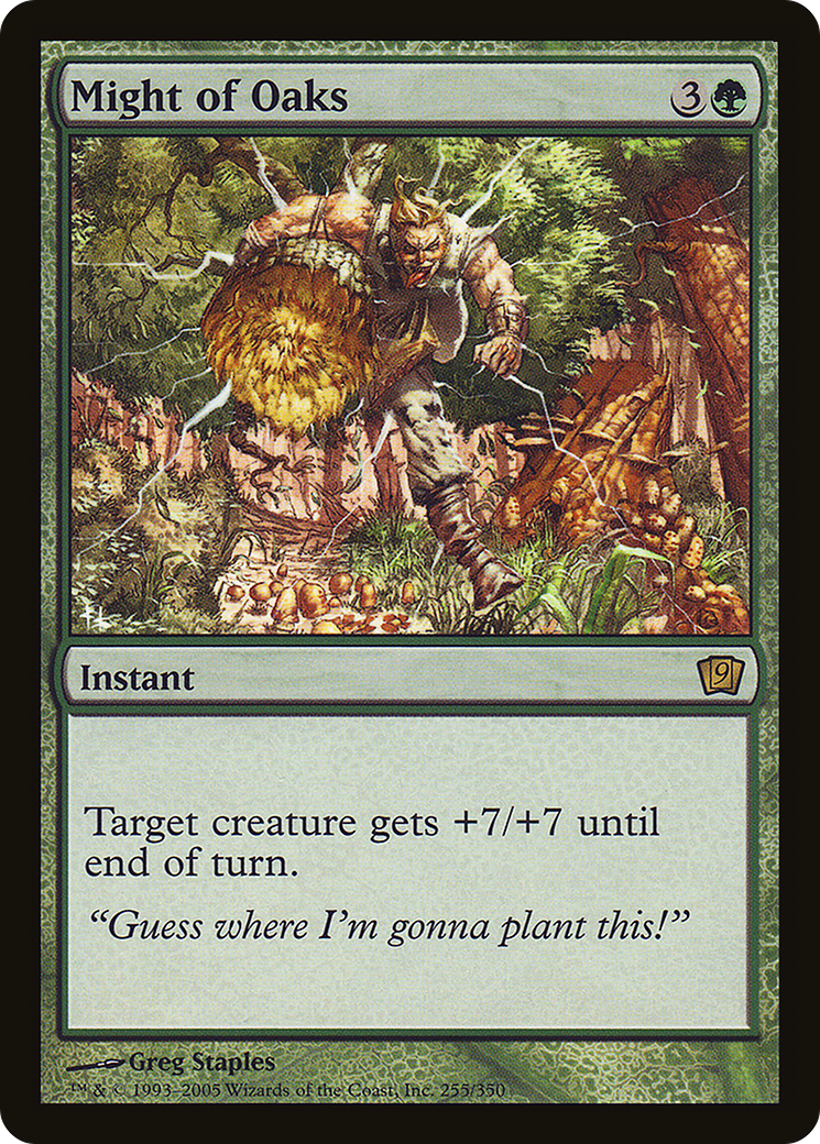 Might of Oaks [Ninth Edition] Foil
